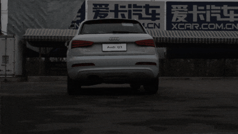 奥迪Q3后灯组功能展示