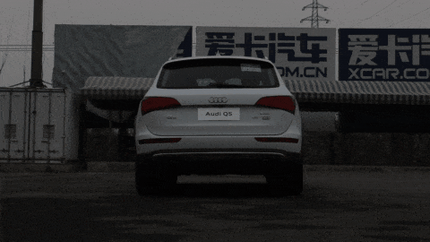 奥迪Q5前灯组功能展示